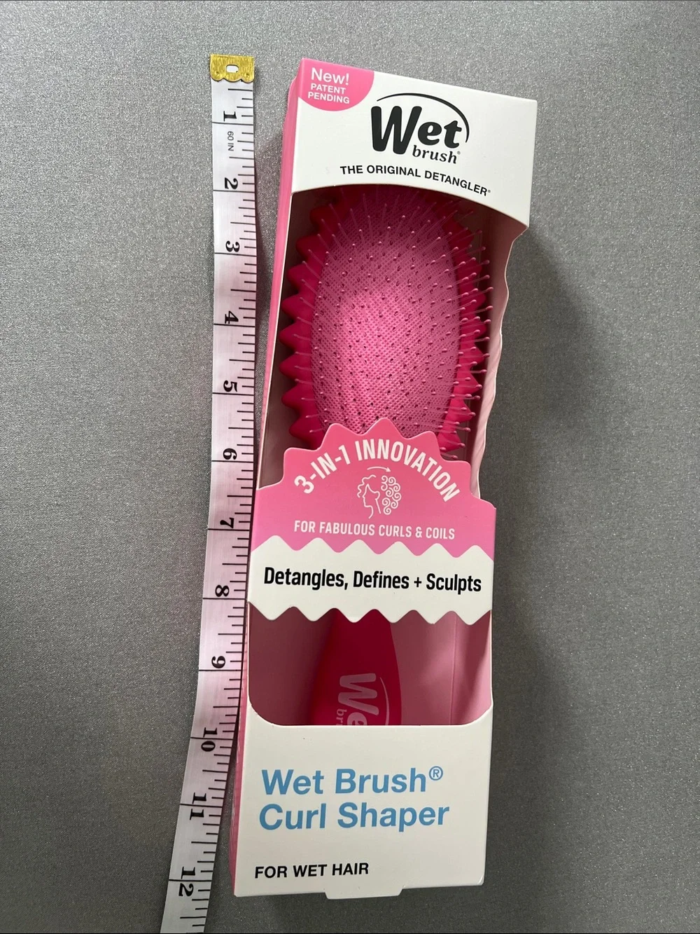 Wet Brush | Curl Shaper Detangling Brush - Pink